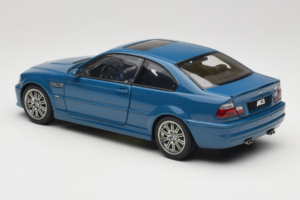 BMW M3 E46 Laguna Seca Blue AUTOart 1:18 70544 Pressofusione — immagine 7 di 8