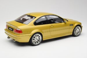 BMW M3 E46 Phoenix Giallo Otto 1:12 G025 Resina — immagine 2 di 6