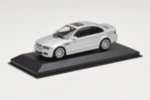 BMW M3 E46 Argento Minichamps 1:43 BMW013 Pressofusione — immagine 2 di 4