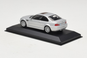 BMW M3 E46 Argento Minichamps 1:43 BMW013 Pressofusione — immagine 3 di 4