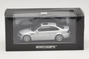 BMW M3 E46 Argento Minichamps 1:43 BMW013 Pressofusione — immagine 4 di 4