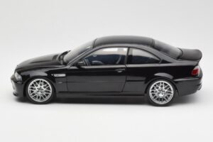 BMW M3 E46 CSL Nero Kyosho 1:18 80430302736 Pressofusione — immagine 4 di 8