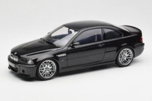 BMW M3 E46 CSL Nero Kyosho 1:18 80430302736 Pressofusione