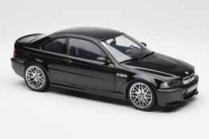 BMW M3 E46 CSL Nero Kyosho 1:18 80430302736 Pressofusione — immagine 6 di 8