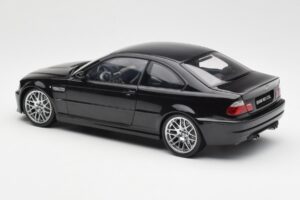 BMW M3 E46 CSL Nero Kyosho 1:18 80430302736 Pressofusione — immagine 7 di 8