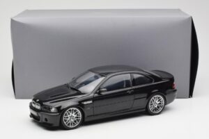 BMW M3 E46 CSL Nero Kyosho 1:18 80430302736 Pressofusione — immagine 8 di 8