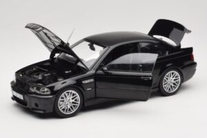 BMW M3 E46 CSL Sapphire Black Norev 1:18 183017 Pressofusione — immagine 2 di 8