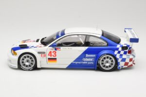 BMW M3 E46 GTR #24 D. Muller / J. Muller / H.-J. Stuck ALMS 2001 Minichamps 1:18 80430139184 Pressofusione — immagine 4 di 8