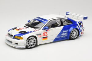 BMW M3 E46 GTR #24 D. Muller / J. Muller / H.-J. Stuck ALMS 2001 Minichamps 1:18 80430139184 Pressofusione