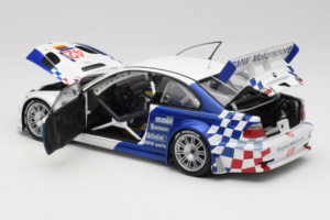 BMW M3 E46 GTR #42 J. Muller / J-J. Lehto ALMS 2001 Minichamps 1:18 80430139183-R1 Pressofusione — immagine 5 di 8