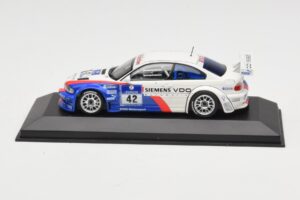 BMW M3 E46 GTR #42 P. Muller / J. Muller / H-J. Stuck / P. Lamy ADAC 24h Nurburgring 2004 Minichamps 1:43 BMW001 Pressofusion