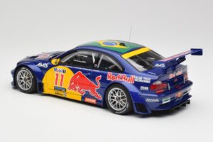 BMW M3 E46 GTR #11 Red Bull Interlagos 2005 AUTOart 1:18 80645 Pressofusione — immagine 5 di 6