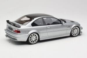BMW M3 E46 GTR Argento Otto 1:18 OT1128 Resina — immagine 2 di 6