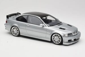 BMW M3 E46 GTR Argento Otto 1:18 OT1128 Resina — immagine 4 di 6