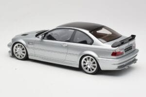 BMW M3 E46 GTR Argento Otto 1:18 OT1128 Resina — immagine 5 di 6