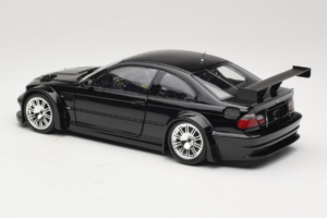 BMW M3 E46 GTR Street Nero Minichamps 1:18 100012105 Pressofusione — immagine 7 di 8
