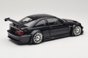 BMW M3 E46 GTR Street Carbon Black Minichamps 1:18 80430152552 Pressofusione — immagine 3 di 8