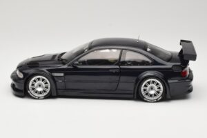BMW M3 E46 GTR Street Carbon Black Minichamps 1:18 80430152552 Pressofusione — immagine 4 di 8