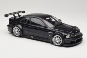 BMW M3 E46 GTR Street Carbon Black Minichamps 1:18 80430152552 Pressofusione — immagine 6 di 8
