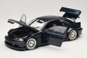 BMW M3 E46 GTR Street Emerald Green Minichamps 1:18 80430396025 Pressofusione — immagine 2 di 8