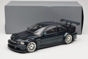BMW M3 E46 GTR Street Emerald Green Minichamps 1:18 80430396025 Pressofusione — immagine 8 di 8