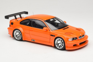 BMW M3 E46 GTR Street Arancione Minichamps 1:18 100012106 Pressofusione — immagine 6 di 8