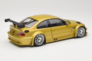 BMW M3 E46 GTR Street Phoenix Yellow Minichamps 1:18 80430309444 Pressofusione — immagine 3 di 8