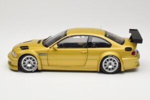 BMW M3 E46 GTR Street Phoenix Yellow Minichamps 1:18 80430309444 Pressofusione — immagine 4 di 8