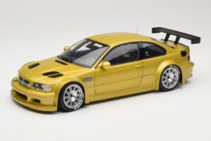 BMW M3 E46 GTR Street Phoenix Yellow Minichamps 1:18 80430309444 Pressofusione