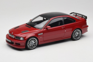 BMW M3 E46 GTR Street Rosso Kyosho 1:18 08507R Pressofusione