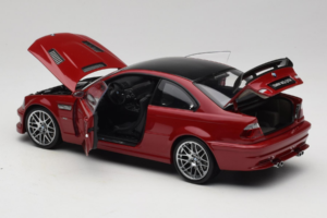 BMW M3 E46 GTR Street Rosso Kyosho 1:18 08507R Pressofusione — immagine 5 di 8