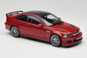 BMW M3 E46 GTR Street Rosso Kyosho 1:18 08507R Pressofusione — immagine 6 di 8