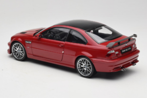 BMW M3 E46 GTR Street Rosso Kyosho 1:18 08507R Pressofusione — immagine 7 di 8