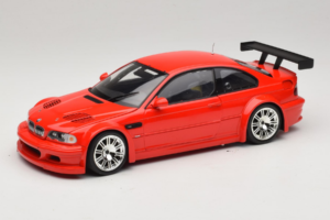BMW M3 E46 GTR Street Rosso Minichamps 1:18 100012101 Pressofusione