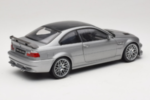 BMW M3 E46 GTR Street Grigio Argento Kyosho 1:18 08507S Pressofusione — immagine 3 di 8