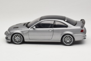 BMW M3 E46 GTR Street Grigio Argento Kyosho 1:18 08507S Pressofusione — immagine 4 di 8