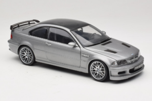 BMW M3 E46 GTR Street Grigio Argento Kyosho 1:18 08507S Pressofusione — immagine 6 di 8
