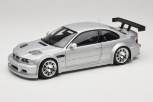 BMW M3 E46 GTR Street Argento Minichamps 1:18 100012100 Pressofusione
