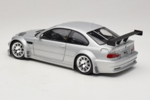 BMW M3 E46 GTR Street Argento Minichamps 1:18 100012100 Pressofusione — immagine 7 di 8