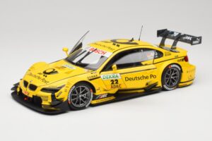 BMW M3 E92 #22 T. Glock BMW Team MTEK DTM 2013 Minichamps 1:18 100132222 Pressofusione — immagine 2 di 8