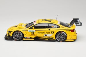BMW M3 E92 #22 T. Glock BMW Team MTEK DTM 2013 Minichamps 1:18 100132222 Pressofusione — immagine 4 di 8