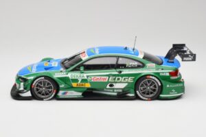 BMW M3 E92 #7 A. Farfus BMW Team RBM DTM 2013 Minichamps 1:18 100132207 Pressofusione — immagine 4 di 8