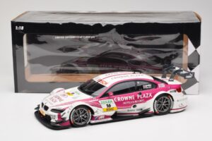BMW M3 E92 DTM #16 BMW Team RMG A. Priaulx 2013 Minichamps 1:18 100132216 Pressofusione — immagine 8 di 8