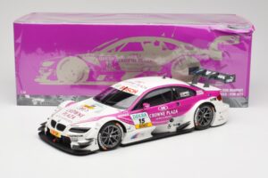 BMW M3 E92 #15 A. Priaulx BMW Team RBM DTM 2012 Minichamps 1:18 100122215 Pressofusione — immagine 8 di 8