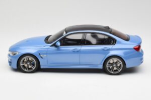 BMW M3 F80 Yas Marina Blu GT Spirit 1:18 GT055 Resina — immagine 3 di 6
