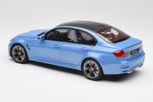 BMW M3 F80 Yas Marina Blu GT Spirit 1:18 GT055 Resina — immagine 5 di 6