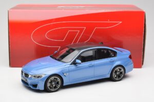 BMW M3 F80 Yas Marina Blu GT Spirit 1:18 GT055 Resina — immagine 6 di 6