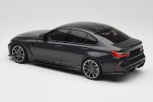 BMW M3 G80 Nero Metallizzato Minichamps 1:18 155020202 Pressofusione — immagine 5 di 6