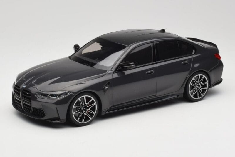 BMW M3 G80 Nero Metallizzato Minichamps 1:18 155020202 Pressofusione