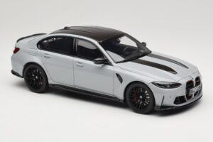 BMW M3 G80 CS Brooklyn Grey Metallic GT Spirit 1:18 GT510 Resina — immagine 4 di 6